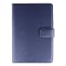 Bundle Monster Borders Kobo (1st Generation) Ereader Genuine Leather Opening Case Cover Jacket with Interior Compartments - Blue