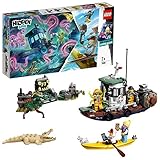 LEGO 70419 Hidden Side Gekenterter Garnelenkutter Kinderspielzeug, Augmented Reality Funktionen - LEGO