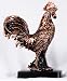 Copper Rooster Sculpture (Free Shipping)