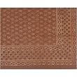 Bedsheets Cotton Block Print Asia D&eacute;cor Queen Size (bshtd603)