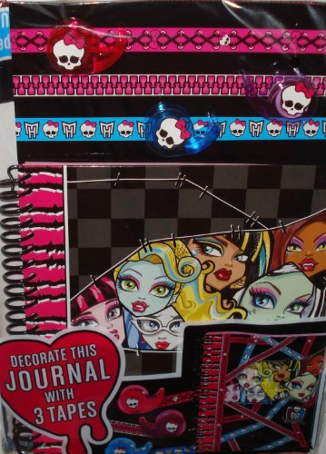 Monster High Tapeffeti Journal