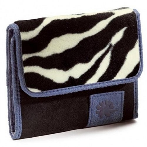 Nici 28554 - Geldbeutel Zebra, Wildlederimitat Preisvergleich