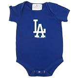 Los Angeles Dodgers Newborn Logo Creeper by Pine Sports