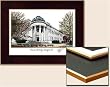 American University Collegiate Laminated Framed Collegiate 18x14 Lithograph