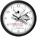 Habit 1 - Imagination Is (Spanish Text) - Wall Clock from THE 7 HABITS - CLOCK COLLECTION by WatchBuddy Timepieces (Hunter Green Frame)