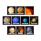 140 Solar System Praise Stickers Teacher Parents Children