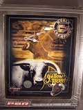 PBR Clock Professional Bull Riders Little Yellow Jacket