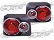 Peugeot 205 83-"" 92-"", Feux Arri�res 3D noirs