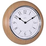 ACCTIM CK2458NP NEWTON LIGHT WOOD WALL CLOCK