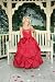 Tonya Pickup Pageant Dress with Beaded Stones - Te...