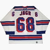Jaromir Jagr New York Rangers Autographed Authentic NHL Hockey Jersey (Away White)