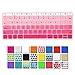 DHZ® Retina 12-inch Pink Gradient Series Keyboard Protector Cover Skin for New Macbook 12