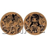 魔法少女まどか☆マギカ コルクコースター まどか&ほむら