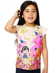 Autograph Girl Print T-Shirt with Modal