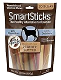 SmartSticks Peanut Butter, 10 Count