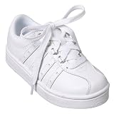 Toddler Girls' Xhilaration White Rhinestone Shoes - 11