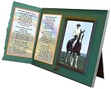 Rainbow Bridge Poem for Horses Sympathy Picture Frame Gift and Memorial Keepsake
