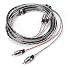 StreetWires ZeroNoise&Acirc;&reg; 9 Series 2-channel Patch Cables High-performance cables with superior noise rejection 6.5 feet