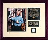 Jack Nicklaus Framed 8x10 Claret Jug Photo w/ Golf Ball