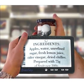 Optelec Compact+ 4.3 Inch Color Portable Video Magnifier