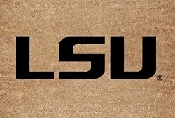 Louisiana State Flocked Door Mat