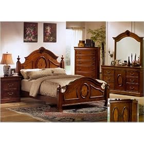 Richardson King Size Bedroom Six Piece Set