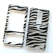 HTC Touch Pro CDMA Raphael XV6850 Verizon Snap-on Protector Hard Case Image Transparent Cover "Zebra Pattern" Design
