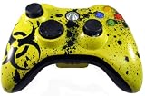 Toxic Custom Painted Xbox 360 5 Mode Rapid Fire with Fast Reload & On/Off Button Adjustable Modded Wireless Controller Remote