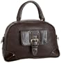 Liz Claiborne Cross Country Satchel,Walnut,one size