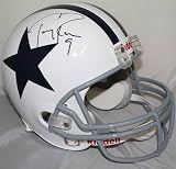 Tony Romo Signed Dallas Cowboys Full Size Replica Throwback Helmet