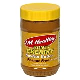 I.M. Healthy SoyNut Butter, Honey Creamy, 15-Ounce Plastic Jars (Pack of 6)