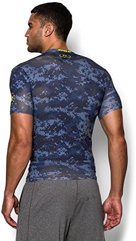 Under Armour Men's UA Freedom Shipboard Digi Camo Compression Shirt Extra Large Midnight Navy