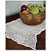 Heritage Lace Canterbury Classic 14-Inch by 36-Inch Runner, White