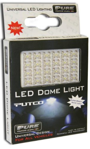 Putco Pure LED Interior Dome Light KitUniversal FitUniversal - 24 piece unit: 1.25" x 2.25"