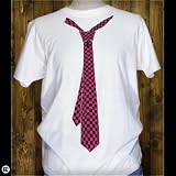 (レッドブロス) REDBROS. ネクタイ 半袖Ｔシャツ(ホワイト)