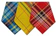 Durable 100% Cotton Waffle Weave Kitchen Cloths 13" X 13", Three Assorted Designs Set / 12