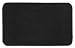 Kikkerland DM23 All Black Doormat, 30-Inch by 18-Inch
