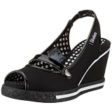 Skechers Cali Womens Girl Friday Canvas Wedge Sling