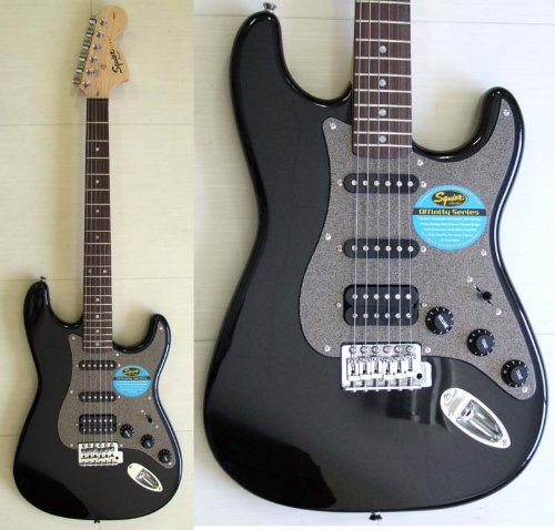 Cover image : Squier by Fender Affinity Fat Stratocaster (MTB)