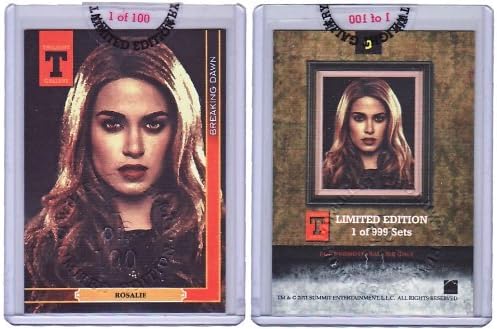 Twilight Gallery Breaking Dawn Canvas Embossed #9 Rosalie