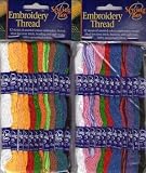 Sewing Box Embroidery Thread, 20 skeins, assorted Kitchen & Housewares