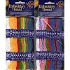 Sewing Box Embroidery Thread, 20 skeins, assorted