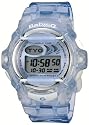 Casio Women's Baby-G Blue Jelly Shock Resistant Sports Watch #BG169-2V