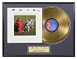 Rush "Signals" limited edition framed gold record