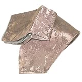 New Mens Brown Copper Tie Necktie Hanky Set