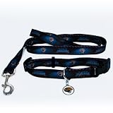 Jacksonville Jaguars Pet Set Dog Leash Collar ID Tag SMALL