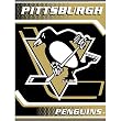 Pittsburgh Penguins Royal Plush Raschel NHL Blanket (800 Series) by Northwest (60"x80")