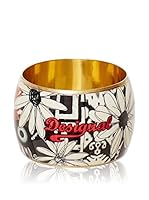 Desigual Brazalete Buho-Carry (Negro)