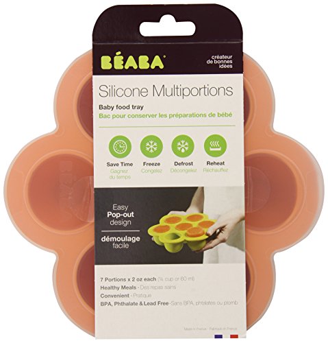 BEABA Multiportions Containers, Orange