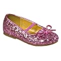 Toddler Girls' Disney Princess Glitter Ballet Flats - Pink